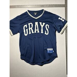 Homestead Grays #20 Negro League Baseball Rings & Crwns Jersey Men’s Size Large
